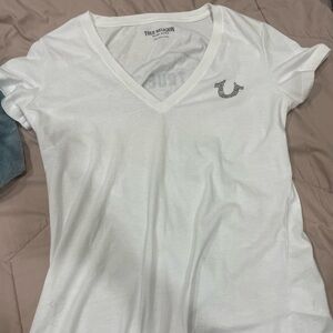True religion ,white,authentic size large